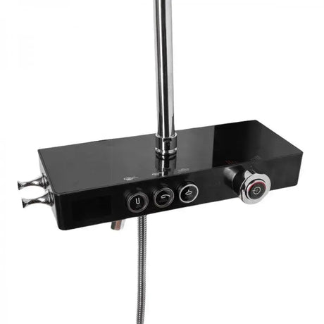 Coloana Dus Afisaj Lcd Inox Negru Sjg/003 - vivimall.ro