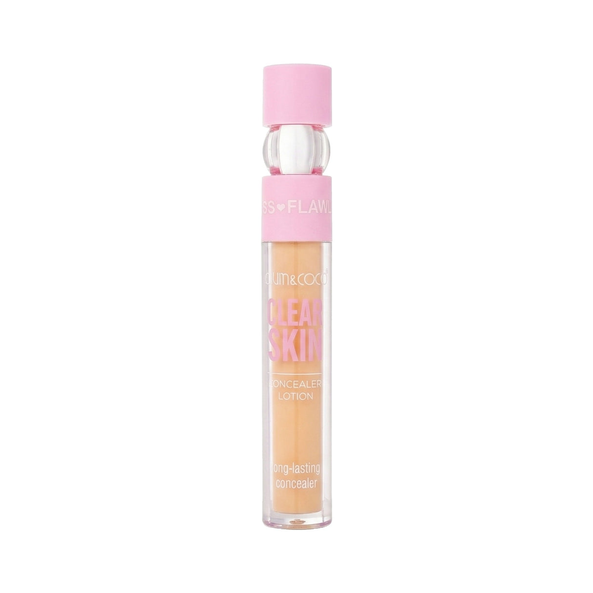 Corector lichid Kevin&Coco Clear Skin, nuanță bej deschis, subton roz piersică, 5g, vedere frontală