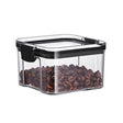 Recipient Din Plastic, Pentru Alimente/Obiecte, Inchidere Ermetica, 10.2 X 6.6 Cm, 460 Ml, Transparent - vivimall.ro