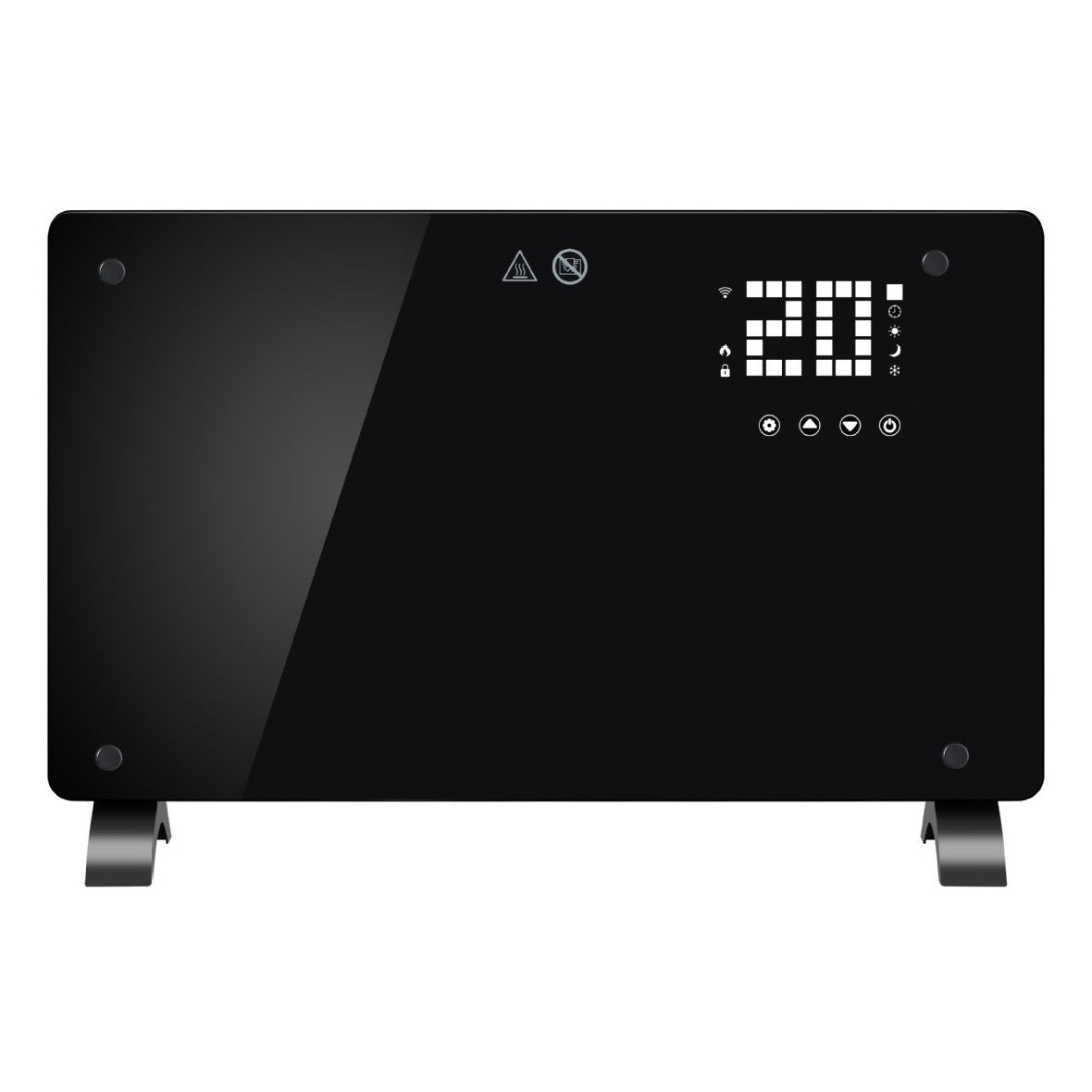 Convector Electric, Flippry, 2000W, Wi-Fi, Termostat, Afisaj Led, Touch Screen, Control Din Telefon