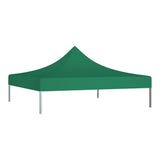 Copertina pentru Pavilion, Flippy, Acoperis Cort, Pliabil, Copertina Rezistenta 420D, 185 g/m2, Protectie Ideala la Soare si Ploaie, 3 x 3 m, Verde - vivimall.ro
