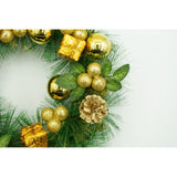 Coronita De Craciun Pentru Usa, Verde/, 35 Cm, Pvc, Artificiala, Decorata, Interior/Exterior