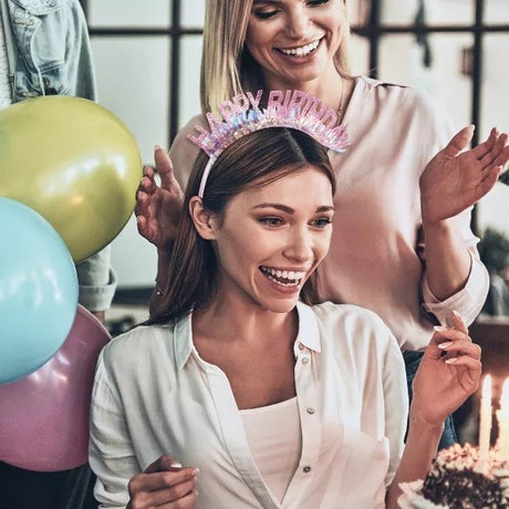 Coronita Happy Birthday Rose | PartySpark - vivimall.ro