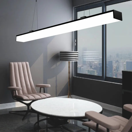 Lustra Led Martina, Liniara, Lumina Neutra, 4000K - vivimall.ro
