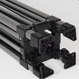 Cort Pavilion 3x3m Alb Pliabil Cadru Metal pentru Curte, Gradina, Evenimente - vivimall.ro