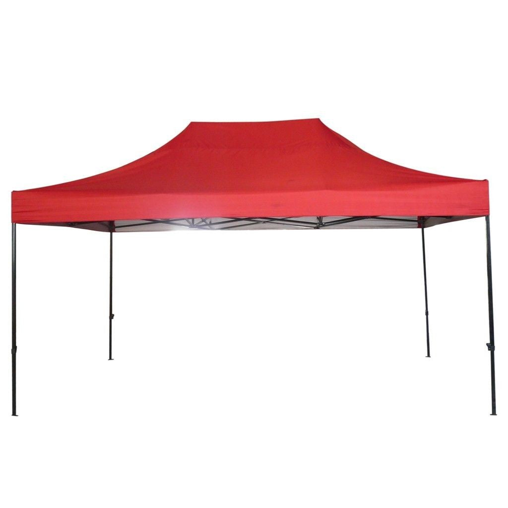 Cort Pavilion 3X4.5M Pliabil Cadru Metal Pentru Curte, Gradina, Evenimente - vivimall.ro