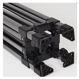 Cort pliabil pentru Evenimente Flippy, cadru metalic pentru curte si gradina, pereti laterali, 300 x 450 cm, Alb - vivimall.ro