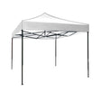 Cort pliabil pentru Evenimente Flippy, cadru metalic pentru curte si gradina, pereti laterali, 300 x 450 cm, Alb - vivimall.ro
