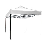Cort pliabil pentru Evenimente Flippy, cadru metalic pentru curte si gradina, pereti laterali, 300 x 450 cm, Alb - vivimall.ro