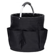 Geanta Cos pentru Scule de 17L, Vivimall, Buzunare Exterioare, Cos de Picnic Portabil, Cos pentru Plaja, Cos pentru Curatenie, din Material Oxford 600 D, 28 x 28 x 28 cm, Negru - vivimall.ro