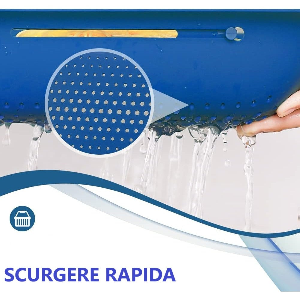 Cos Pentru Scurgere Chiuveta De Bucatarie, Plastic, Telescopic, 36X20X5 Cm - vivimall.ro
