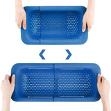 Cos Pentru Scurgere Chiuveta De Bucatarie, Plastic, Telescopic, 36X20X5 Cm - vivimall.ro