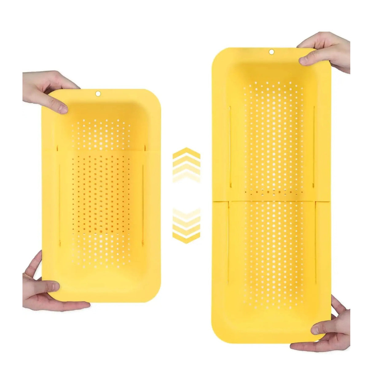 Cos Pentru Scurgere Chiuveta De Bucatarie, Plastic, Telescopic, 36X20X5 Cm - vivimall.ro