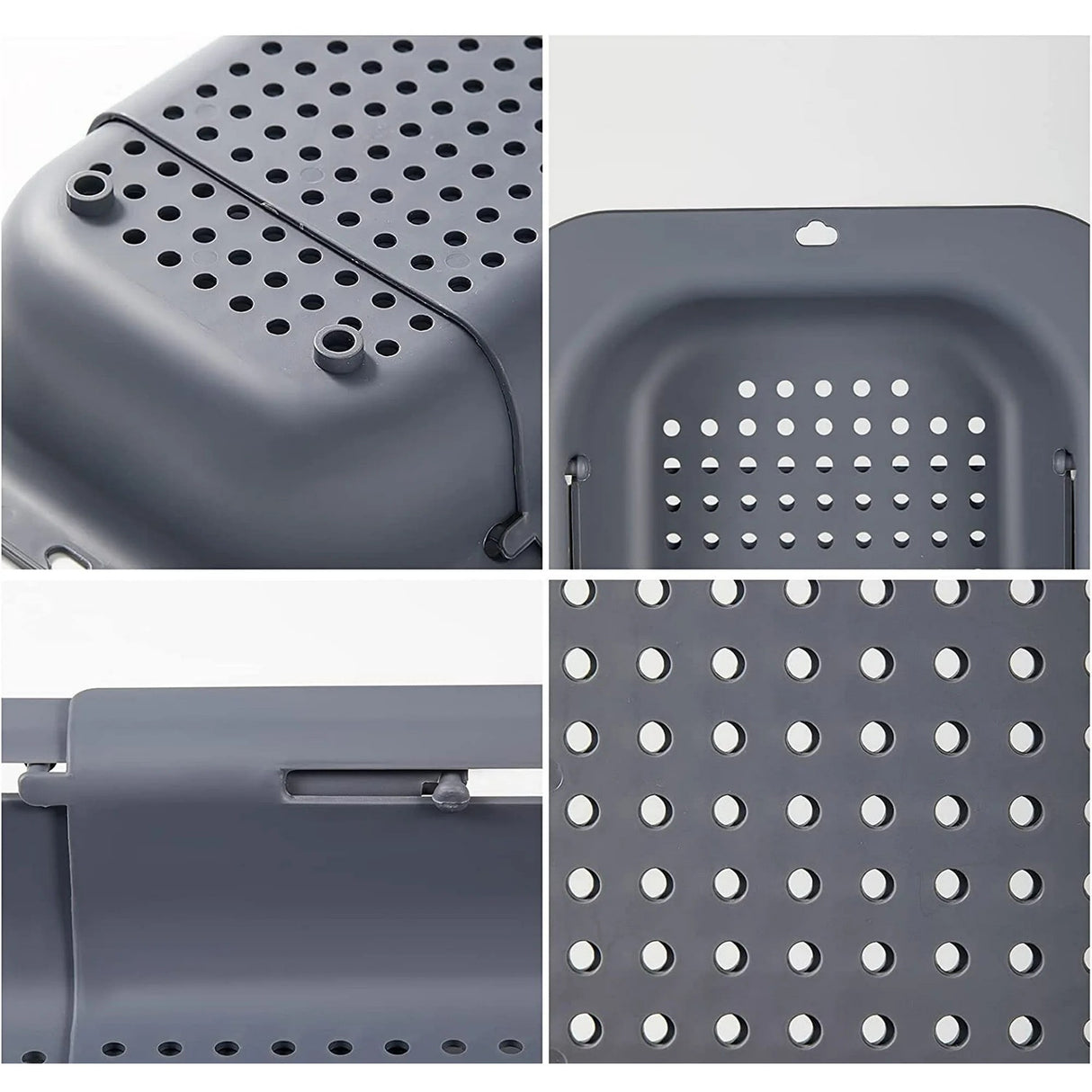 Cos Pentru Scurgere Chiuveta De Bucatarie, Plastic, Telescopic, 36X20X5 Cm - vivimall.ro