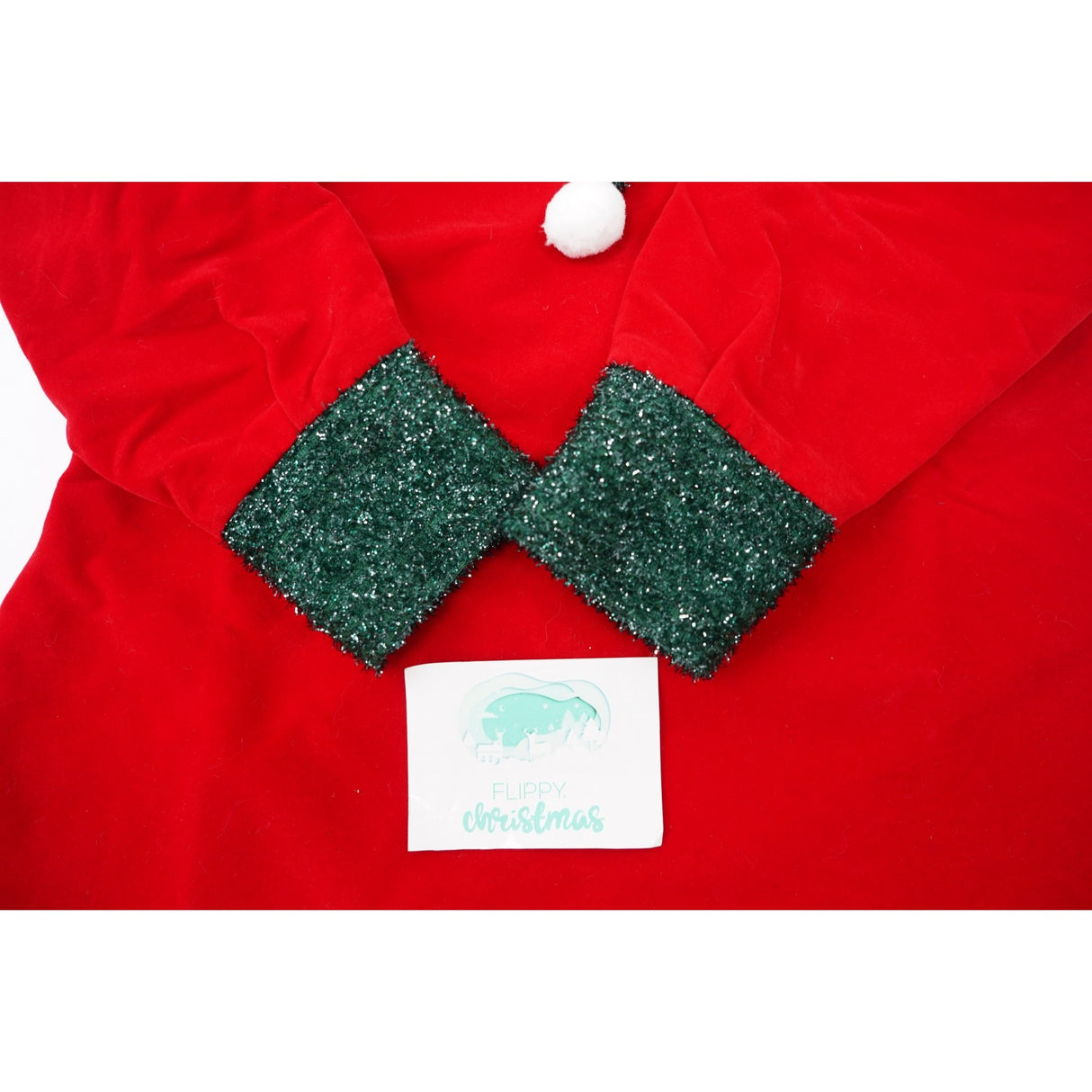 Costum Craciun, Vivimall, Fete, Spiridus, rosu, 10 - 13 ani, catifea - vivimall.ro