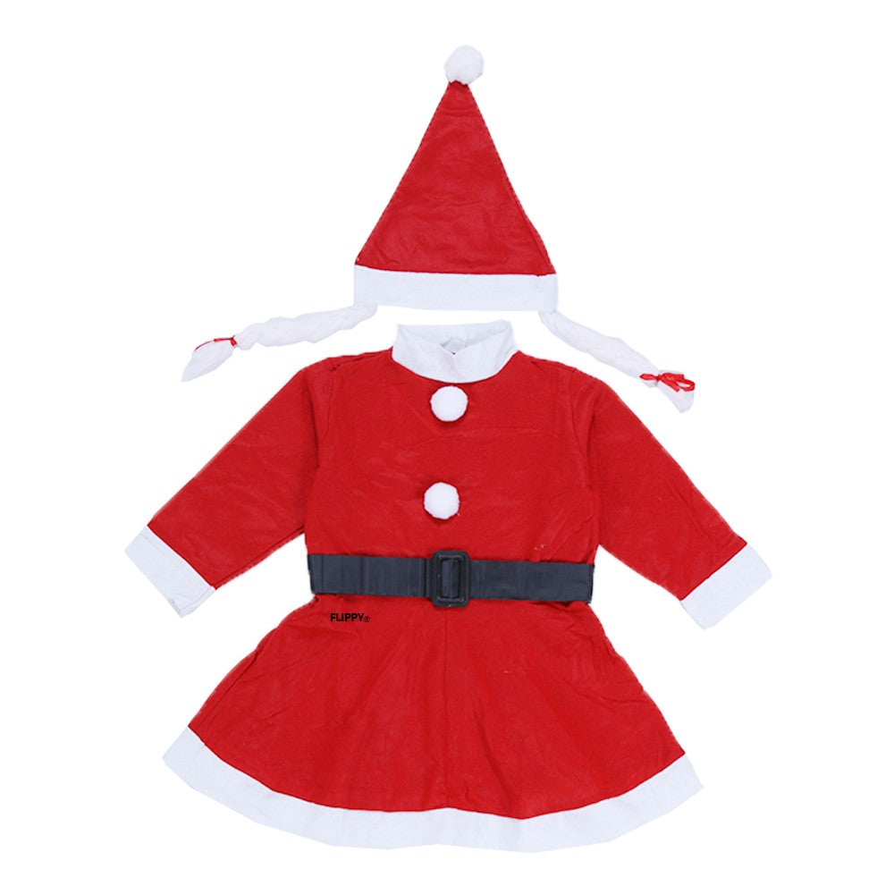 Costum Craciunita Fata, 1-3 Ani, 3 Piese, Polar