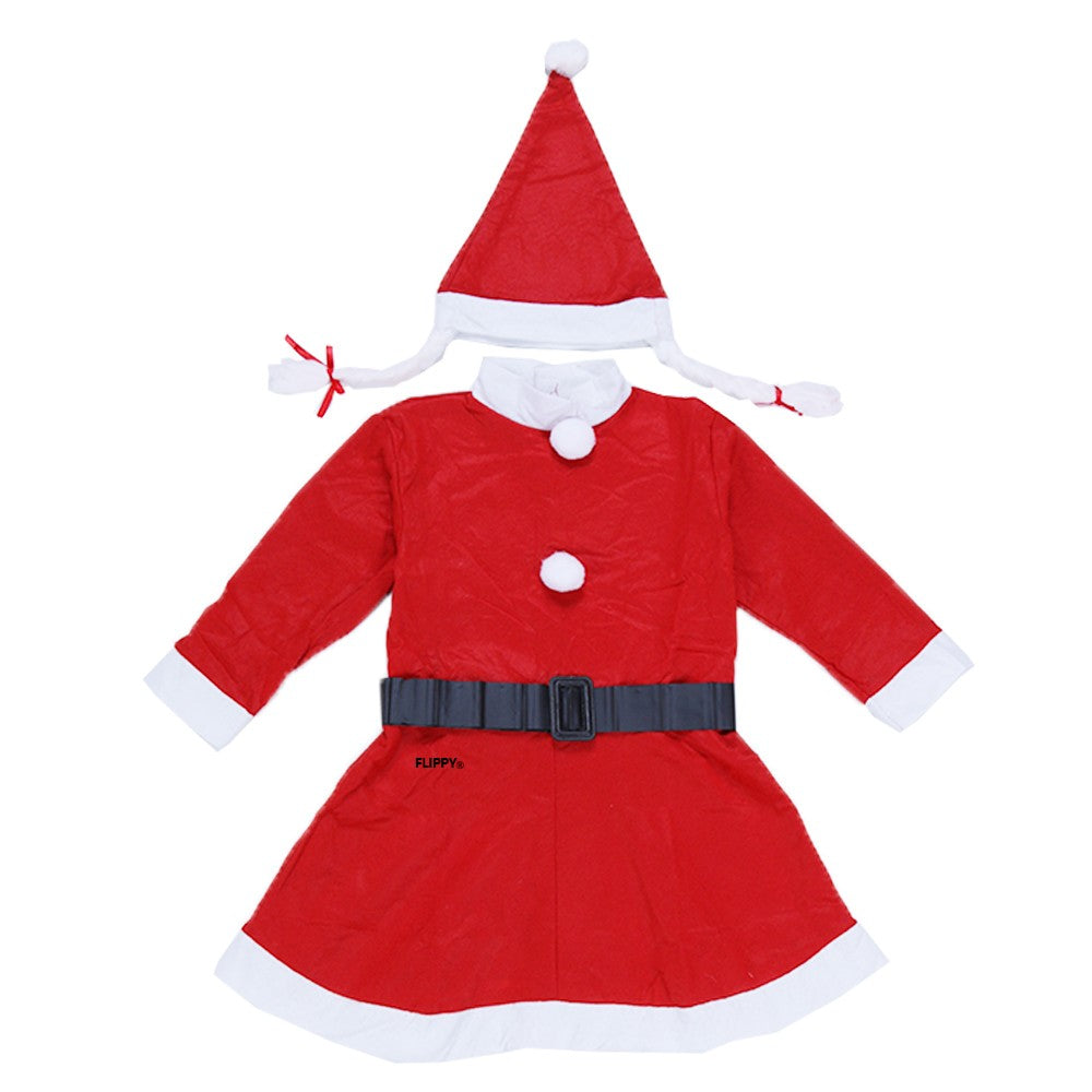 Costum Craciunita Fata, 4-6 Ani, 3 Piese, Polar