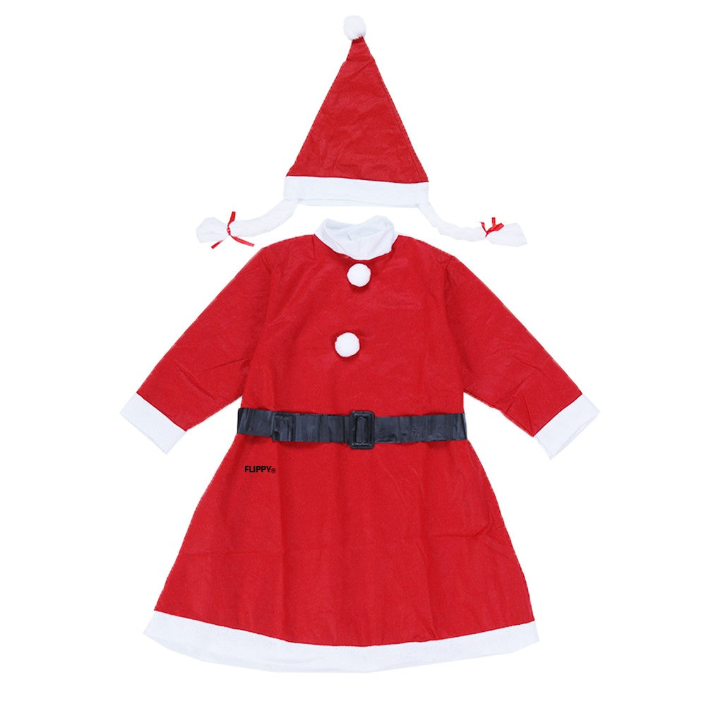 Costum Craciunita Fata, 7-9 Ani, 3 Piese, Polar