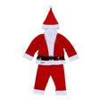 Costum Mos Craciun Flippy® Baiat, 1-3 ani, 5 piese, aproximativ 63 cm, Catifea - vivimall.ro