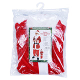Costum Mos Craciun Vivimall® Baiat, 10-12 ani, 5 piese, Catifea - vivimall.ro