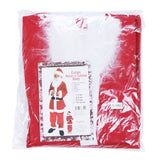 Costum Mos Craciun Baiat, 10-12 Ani, 5 Piese, Polar