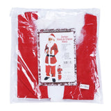 Costum Mos Craciun Baiat, 7-9 Ani, 5 Piese, Polar
