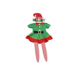 Costum Spiridus, Vivimall, Fete, 4-6 ani, Verde, Poliester - vivimall.ro