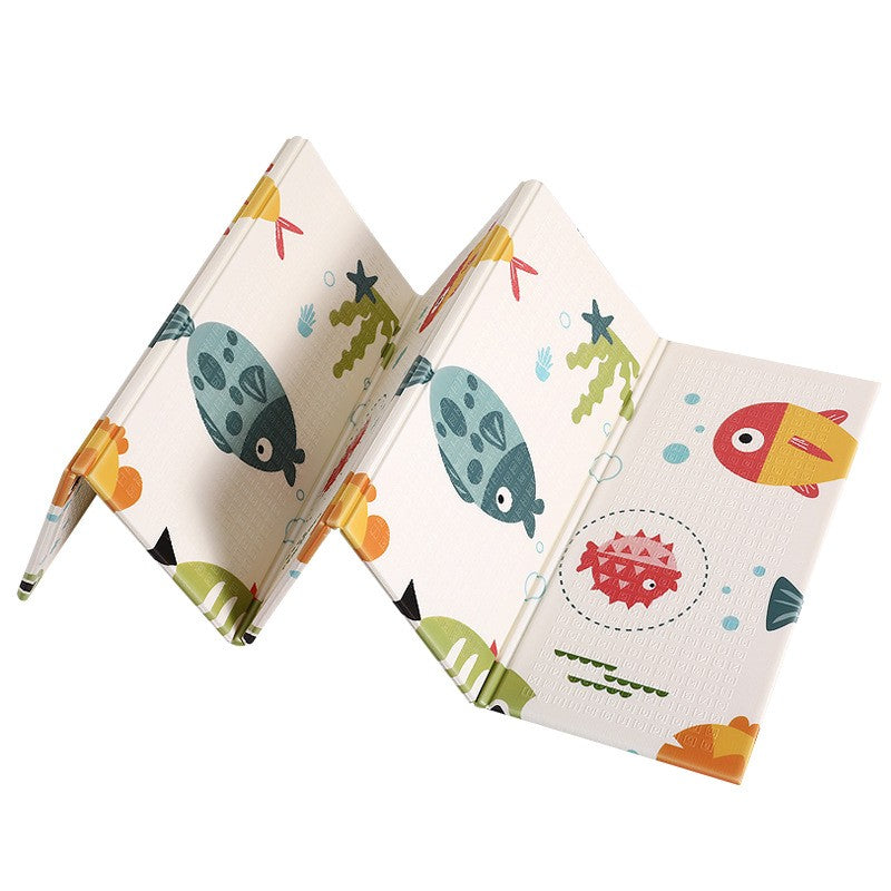 Covor din Spuma pentru Copii, Flippy, Pliabil, cu Doua Fete, Suprafata de Siguranta Antiderapant, Impermeabil, Usor de Curatat, 180 X 200 cm