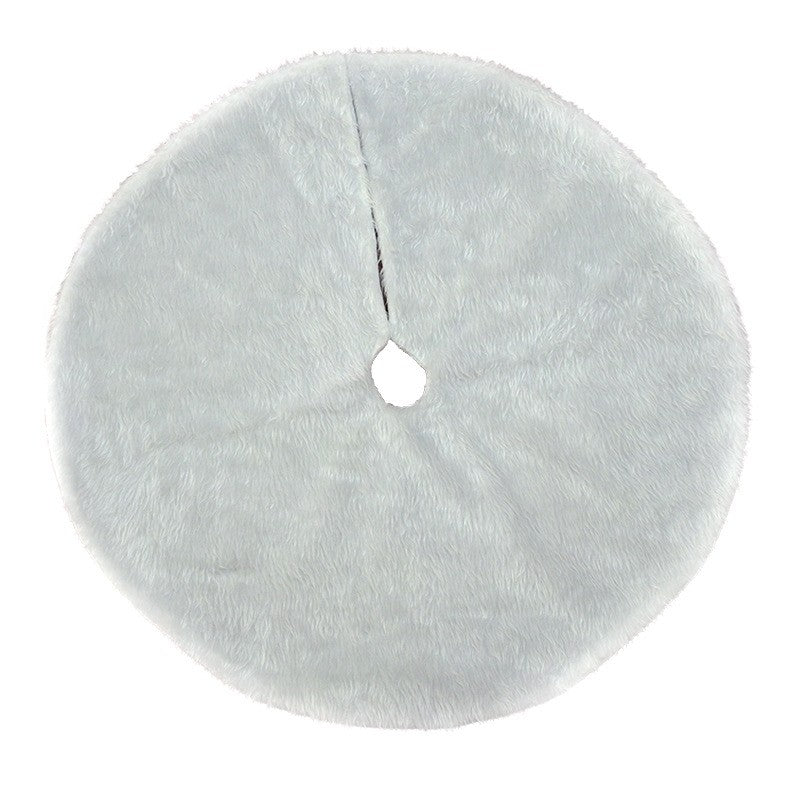 Covor Pentru Bradul De Craciun White Haipai, Diametru 90 Cm, Blana Cu O Grosime 2.5 - 3 Cm