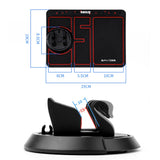 Covoras Pad/Suport Auto 4 In 1 Anti Alunecare Bord, Universal, Suport Auto Telefon, Tableta, Gps, Rotire 360 Â° Multifuntional, Numar Telefon, Aroma