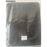Covoras pentru Litiera, Vivimall, Covor cu Doua Fete pentru Pisici, Rezistent la Apa, Colectare Granule de Nisip, Antiderapant, 40x50 cm, Negru - vivimall.ro