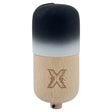 Kendama Pill X Originala, Flippy, Profesionala Model Rubber Grip Pilula, din Lemn, Varsta 9+, Ata 62/65 cm, 11 x 5 x 5 cm, Gradient Negru/Alb - vivimall.ro