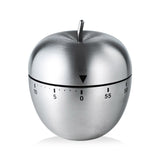 Cronometru De Bucatarie, Mecanic, Forma De Mar, Din Otel Inoxidabil, 60 Min Timer, 7.5 X 6.2 Cm, Argintiu - vivimall.ro