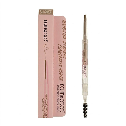 Creion de Sprancene cu Perie, Kevin&Coco, 2in1, 1.5 mm, Maro Deschis - vivimall.ro