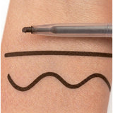 Creion de Sprancene cu Perie, Kevin&Coco, 2in1, 1.5 mm, Ciocolata - vivimall.ro