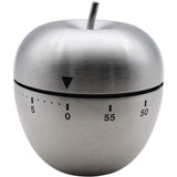 Cronometru de Bucatarie, Vivimall, Mecanic, Forma de Mar, din Otel Inoxidabil, 60 min Timer, 7.5 x 6.2 cm, Argintiu - vivimall.ro