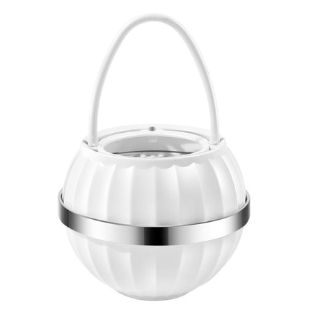 Filtru de duș montat pe perete pentru cada de baie, purificator apă fără instalare, vedere frontală
