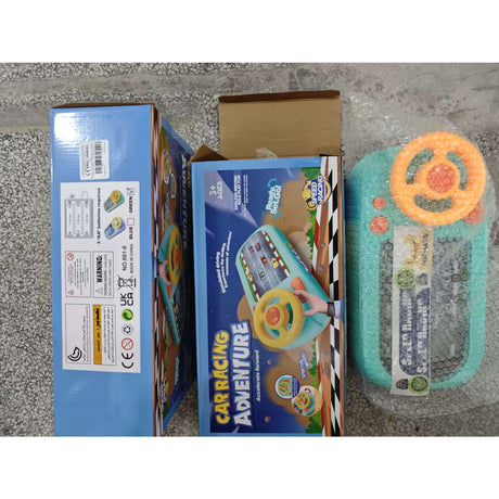 Jucarie SImulare Conducere, Volan Interactiv Copii, Vivimall, Masinute 3-6 Ani - Jucarie Educativa cu Sunete si Functii USB - vivimall.ro