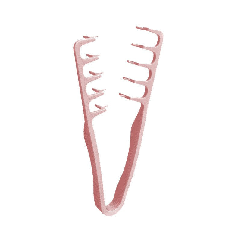 Pieptan de Volum, Vivimall, din ABS, pentru Femei/Barbati, 19 x 9 cm, Roz - vivimall.ro