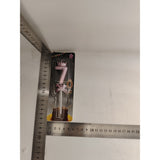 Lumanare Cifra 7, Vivimall, Model Coroana cu Fundita, Pentru Tort, 6 x 2.5 cm Mov - vivimall.ro