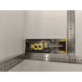 Lumanare pentru Tort Cifra 8, Model Coroana, Gold, Vivimall, Party - vivimall.ro