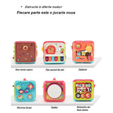 Cub activitati educative 6 in 1 | BabyLearn - vivimall.ro