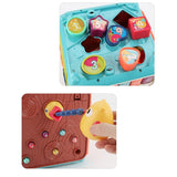 Cub activitati educative 6 in 1 | BabyLearn - vivimall.ro