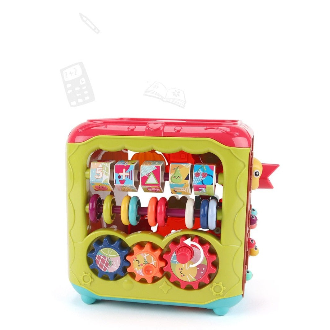 Cub activitati educative 6 in 1 | BabyLearn - vivimall.ro