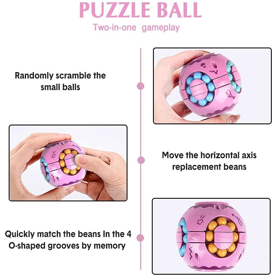 Cub Magic Interactiv, Magic Bean, Jucarie Antistres Potrivit Pentru Copii Si Adulti, Sfera