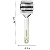 Dispozitiv De Taiat Taietei, Din Plastic Cu Inox Razatoare, Curatator De Legume-Fructe, Maner Anti Alunecare, 22 X 6.5 Cm Alb - vivimall.ro