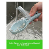 Curățător manual solzi pește cu recipient | ScaleBox - vivimall.ro