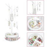 Cutie Rotativa Bijuterii cu Suport Ramura | JewelSpin - vivimall.ro