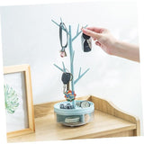 Cutie Rotativa Bijuterii cu Suport Ramura | JewelSpin - vivimall.ro
