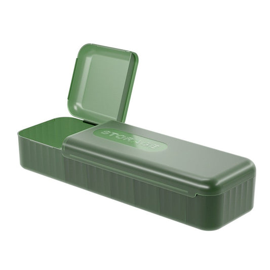 Cutie Organizatoare pentru Cabluri, Vivimall, din Plastic, 28 x 9 x 6 cm, Verde